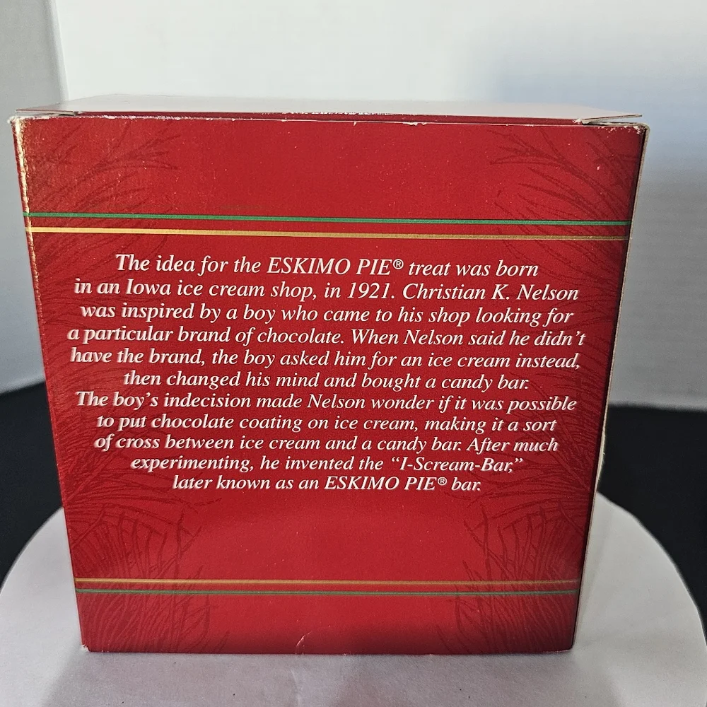 Carlton Cards Christmas Ornament Heirloom Collection Eskimo Explorer Eskimo Pie